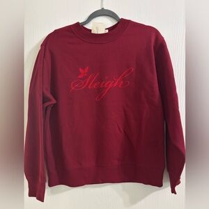 Universal Thread Deep Red Crewneck Sweatshirt